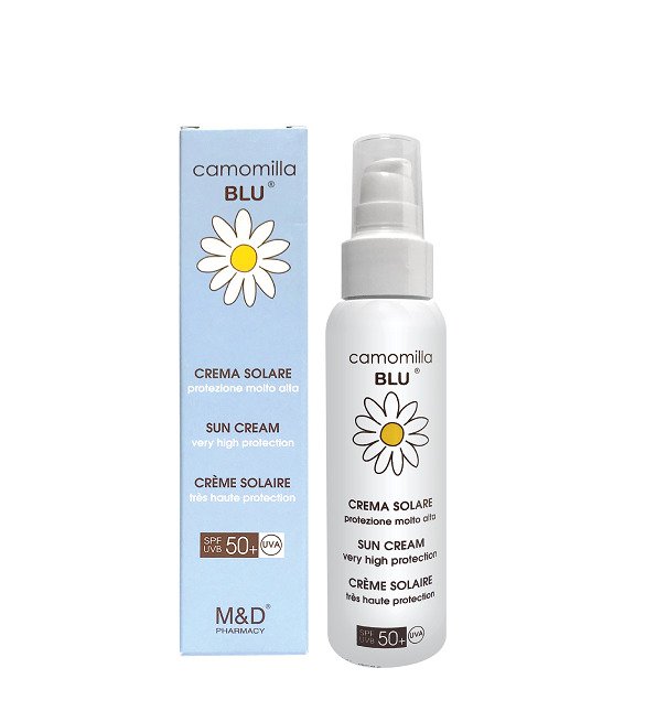 Camomilla Blu Crème Solaire Spf50+ - 100 ml
