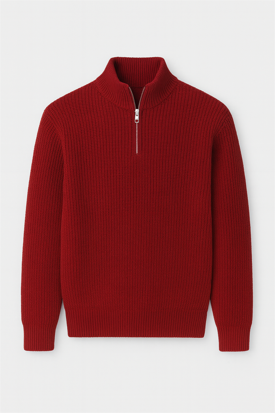 Pull Homme Nolan Maille Selanik Demi-Zip Oversize