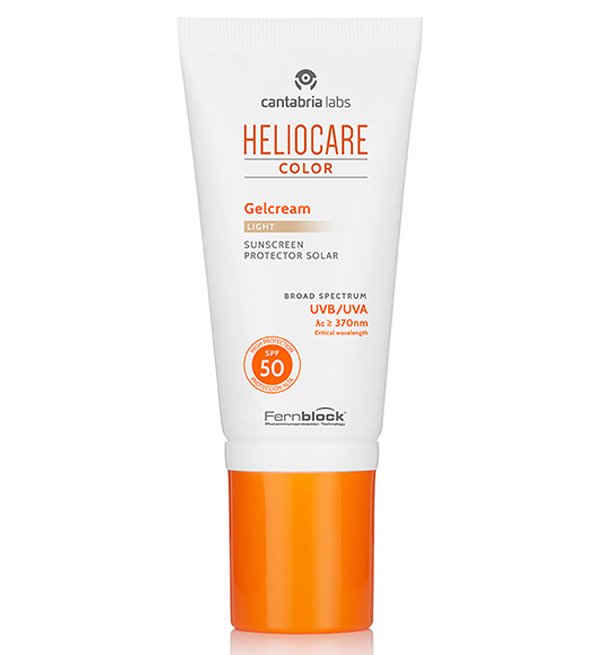 هيليوكير Color Gelcream Light SPF50 واقي شمس ملون بدرجة فاتحة – 50 مل