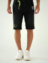 Short Homme en Jean avec Imprimé Tendance - Confortable et Stylé pour l'Été - SHR24SDSP30191TM1