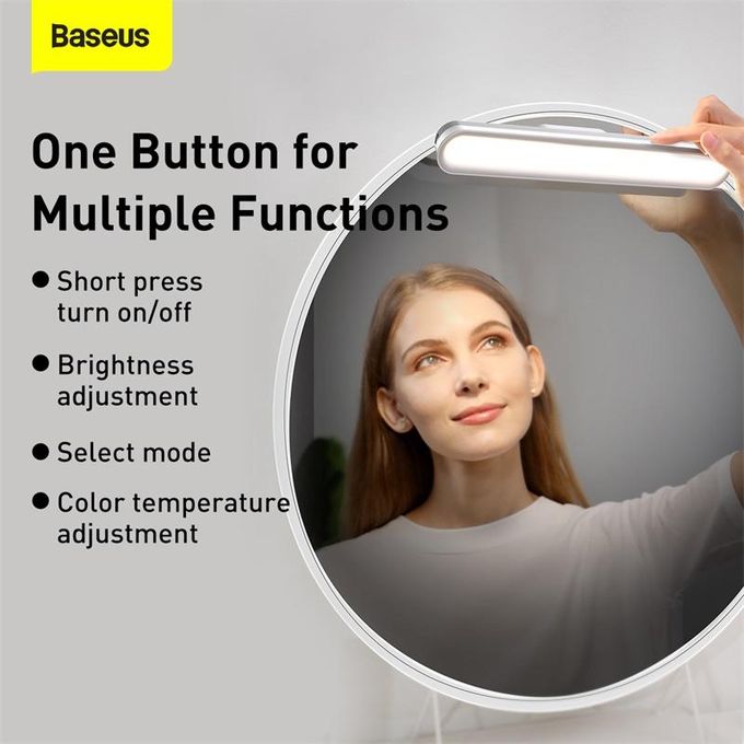 Baseus Lampe LED Magnétique Rechargeable avec Contrôle Tactile