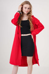 <tc>Trench-coat avec capuche</tc>