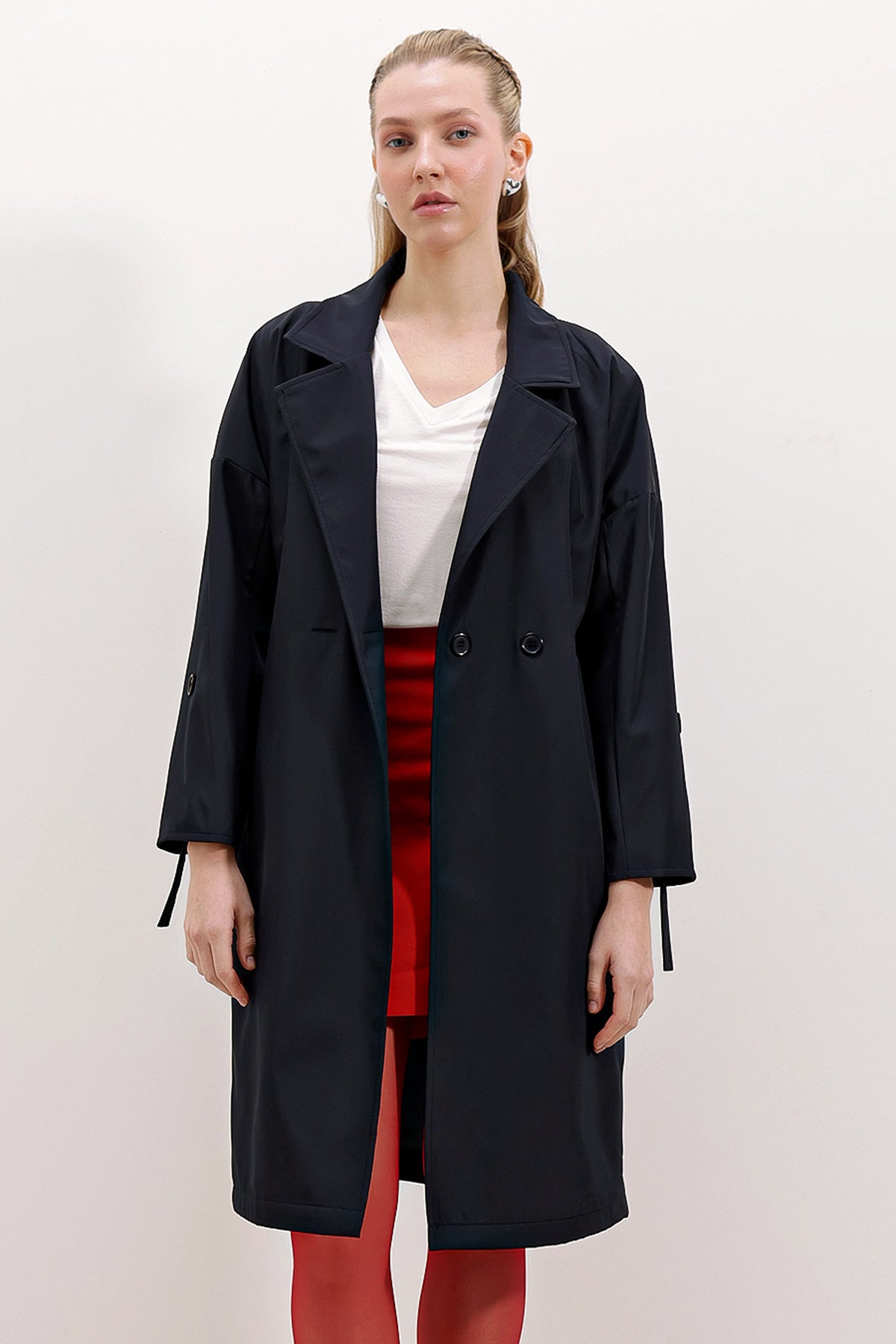 <tc>Trench coat doublé à col croisé 9104</tc>