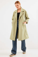 9104 Trench-coat croisé doublé