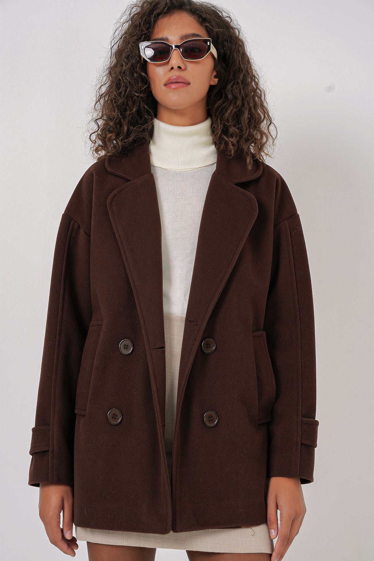 <tc><p>9143 manteau en cachemire à col croisé pour femme</p></tc>