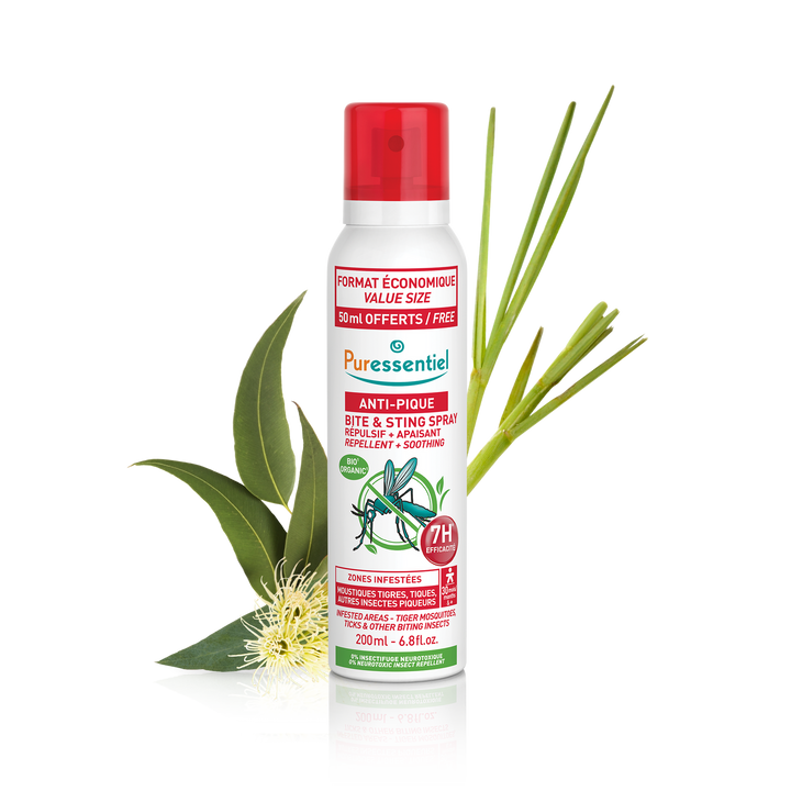 PURESS ANTI PIQUE SPRAY REPULSIF + APAISANT 7H 200ML 6936