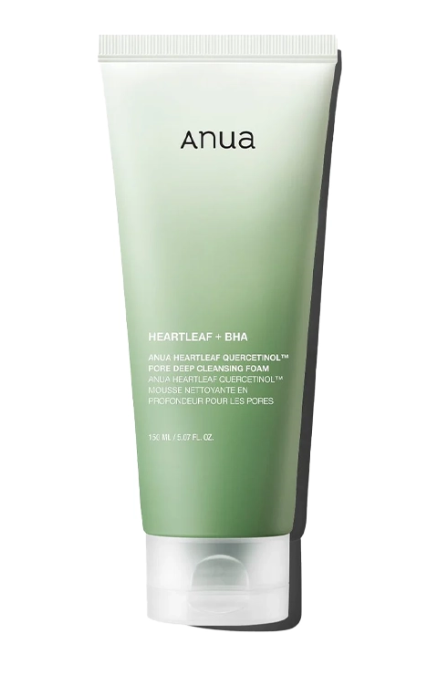 ANUA HEARTLEAF ǪUERCETINOL CLEANSING FOAM 150ML_GLB Beauty Station