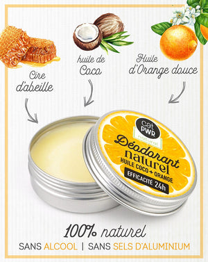 Anti-Transpirant / DÉODORANT NATUREL Efficacité 24H Sans Sel d'Aluminium | UrbanK URBANK