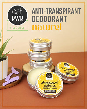 Anti-Transpirant / DÉODORANT NATUREL Efficacité 24H Sans Sel d'Aluminium | UrbanK URBANK