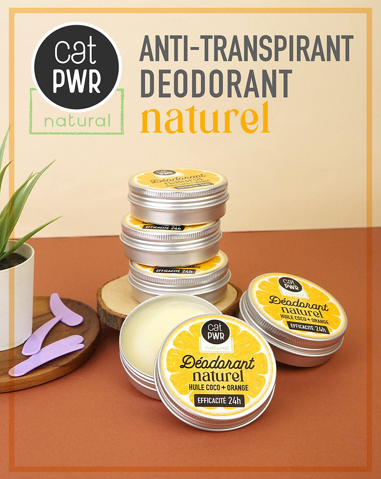 Anti-Transpirant / DÉODORANT NATUREL Efficacité 24H Sans Sel d'Aluminium | UrbanK URBANK