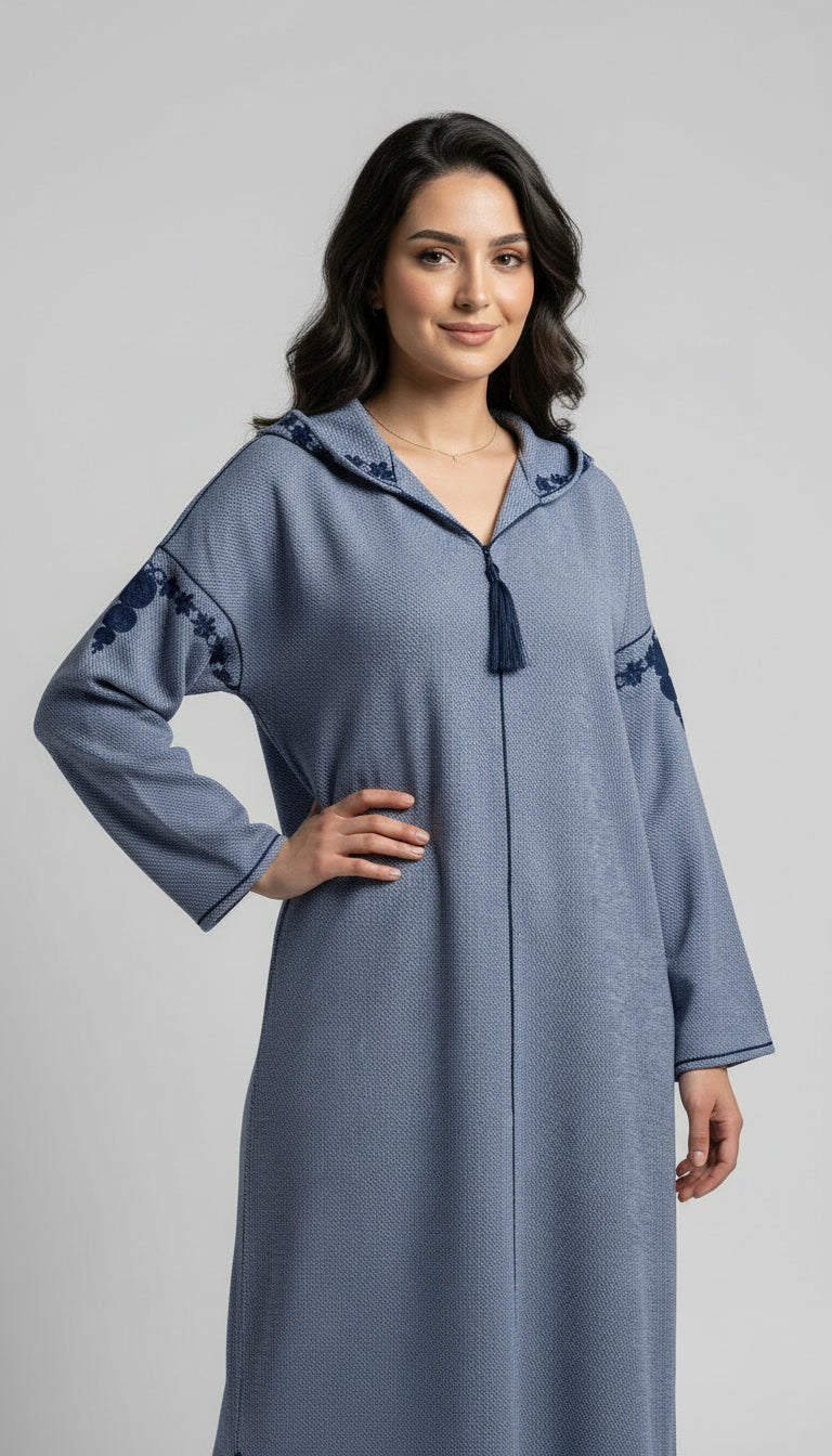 Djellaba BLEUE
