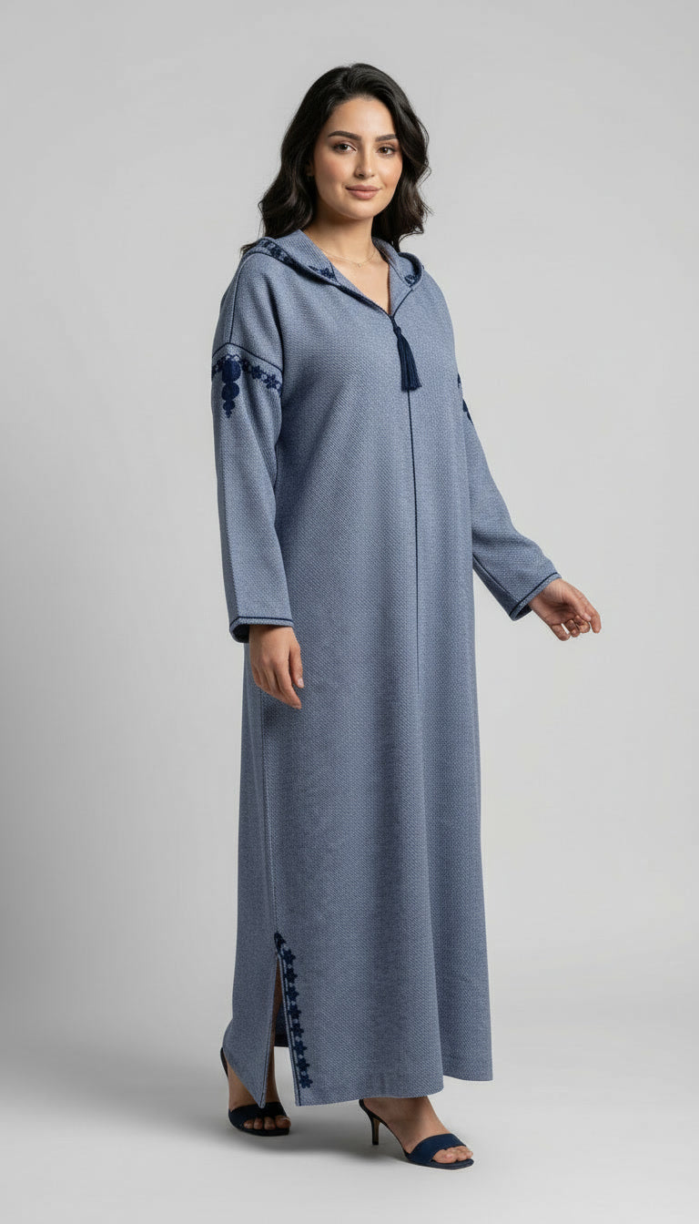 Djellaba BLEUE