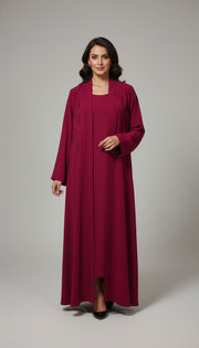 Abaya perlée signature – Élégance qui illumine