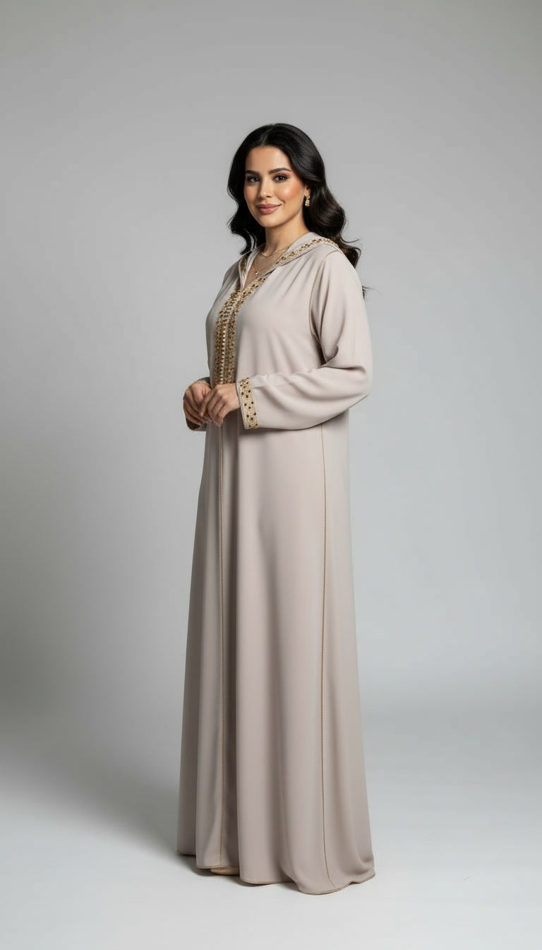 Djellaba beige