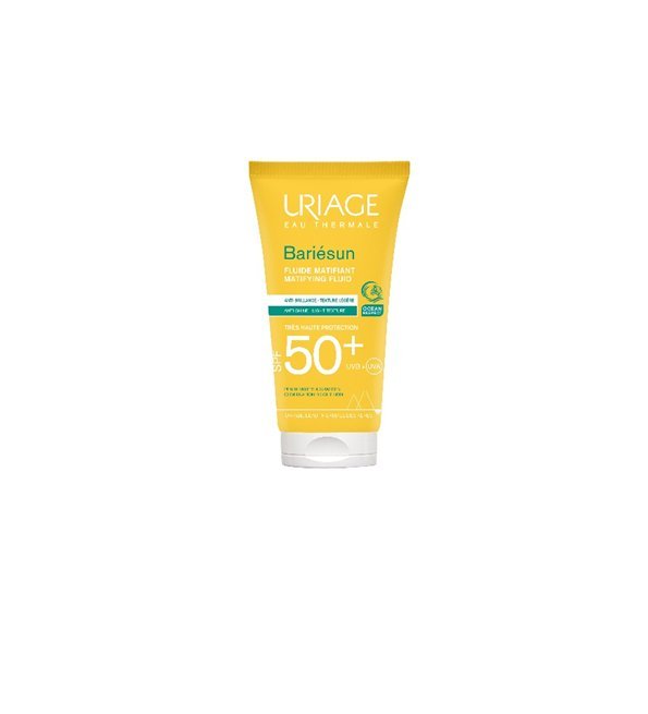 فلويد واقي شمس يورياج باريسان SPF50+ مطفي للوجه – حماية عالية بدون لمعان