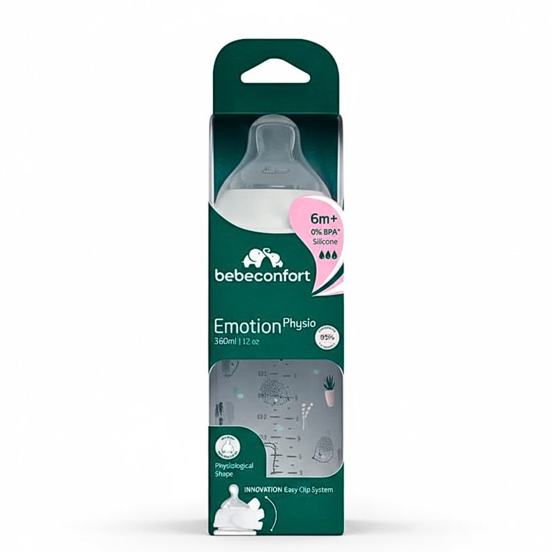 BB CONF BIB PP EMOTION PHYSIO 360 ML URBAN GARDEN BLANC 2204
