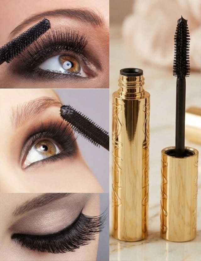 Mascara Volume Millions de Cils - Regard Panoramique & Cils Demultiplies - Formule Ultra-Flexible - Sans Paquets - Panorama - Teinte : All Night Black (Noir Intense)