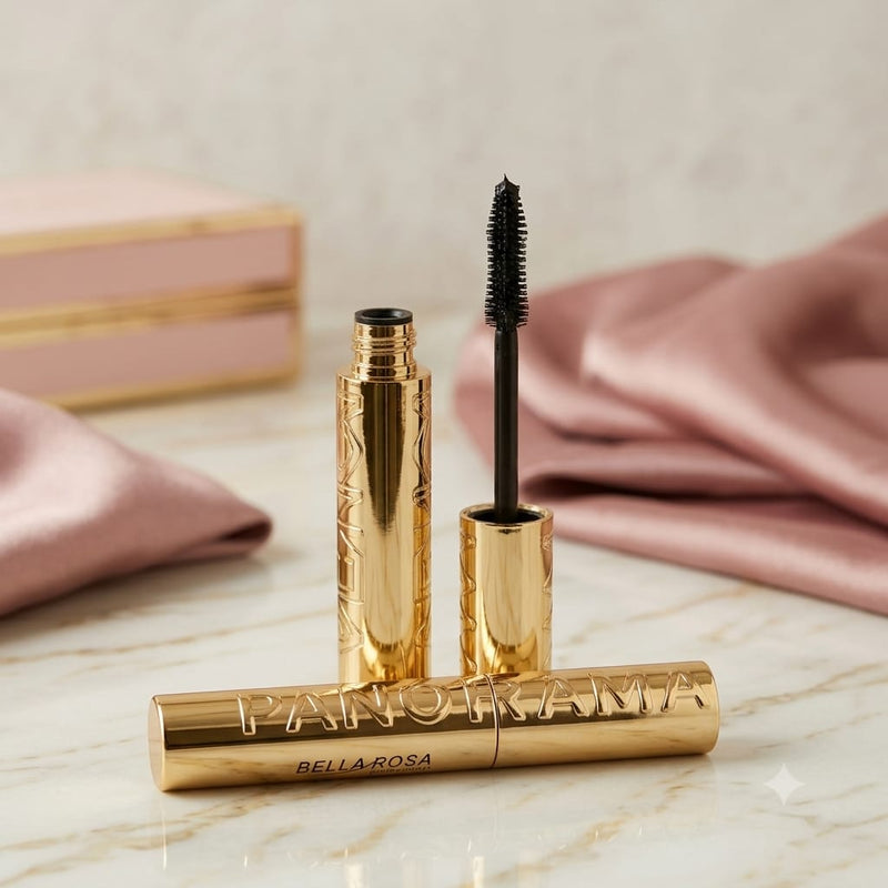 Mascara Volume Millions de Cils - Regard Panoramique & Cils Demultiplies - Formule Ultra-Flexible - Sans Paquets - Panorama - Teinte : All Night Black (Noir Intense)