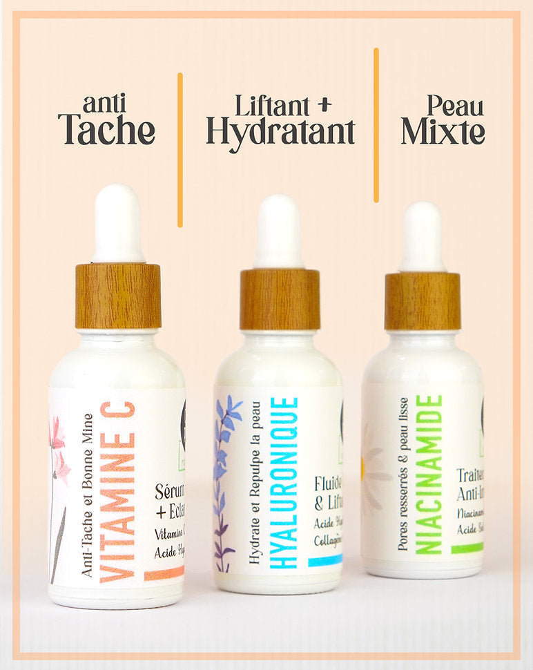 BOOSTER D'ECLAT Sérum de Jour à la VITAMINE C pure [3%] + HA | UrbanK URBANK