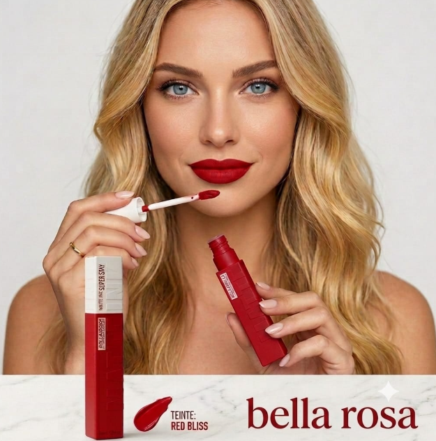  Rouge à Lèvres Mat Royal Liquide Longue Tenue waterproof +16H