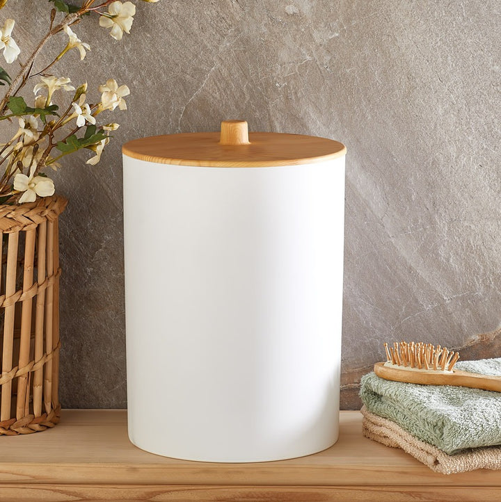 Poubelle de Salle de Bain BARONESS Limpia Effet Bois