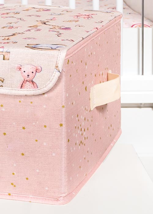 Boîte de Rangement pour Bébé | Taille Sous-Sofa 50x38x19 cm - Pratique et Élégante