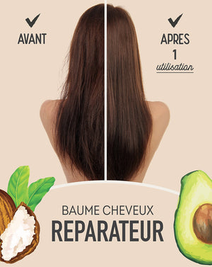 Baume RÉPARATEUR pour Cheveux Secs, Abîmés et Cassants  | UrbanK URBANK