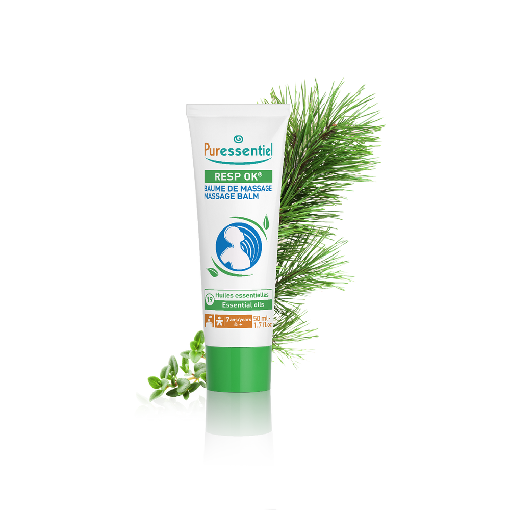 PURESS RESPIR BAUME DE MASSAGE 19 HE TB 50ML 9223