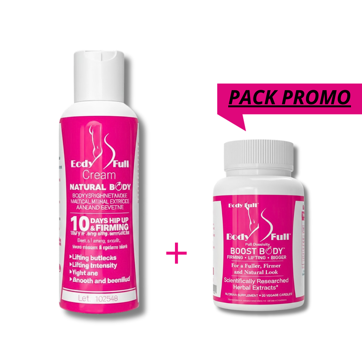 Body Full Complement 30 Gelules + Creme 200ml Pack