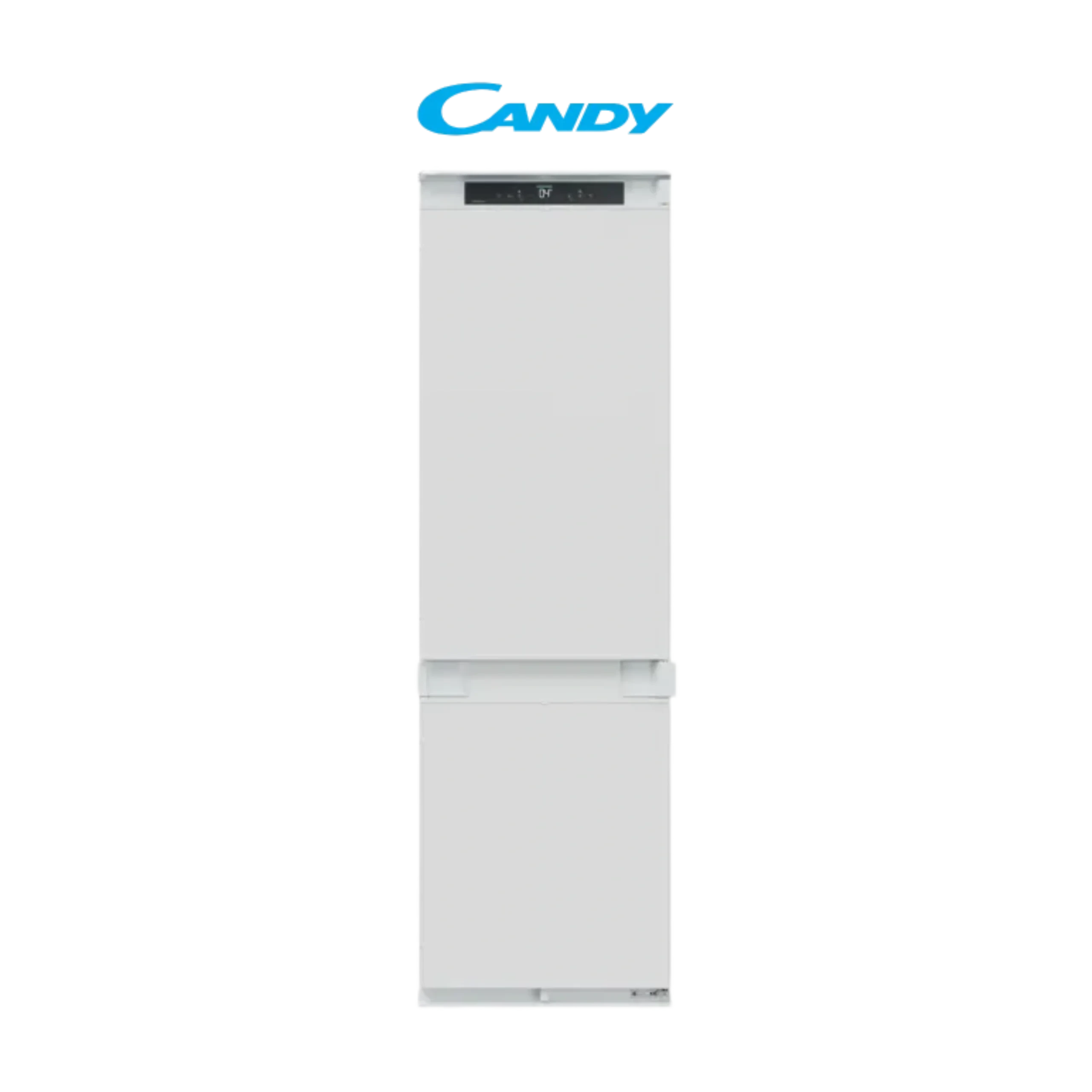 Réfrigérateur encastrable 251 L No Frost, parfait pour cuisines modernes avec un rangement optimisé. Digitronics