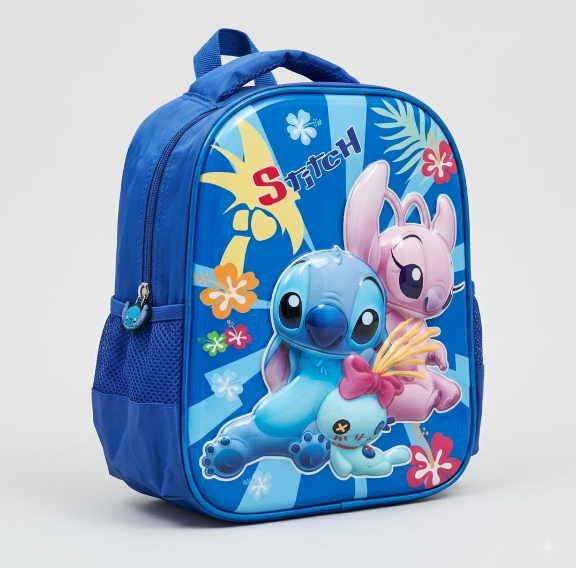 Cartable 3D Bombé Stitch – Finition Premium & Qualité Supérieure