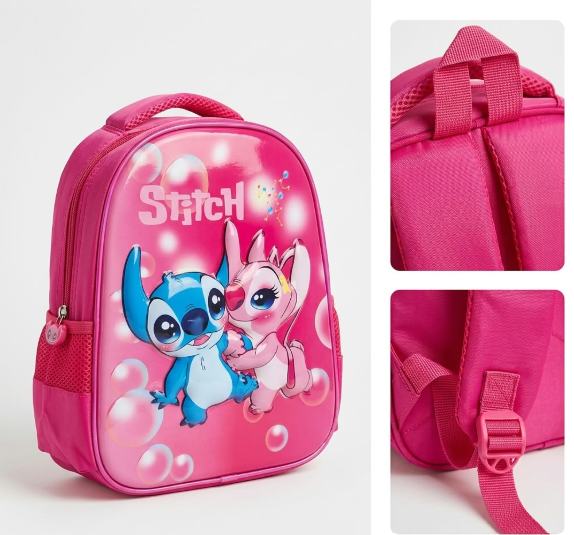 Cartable 3D Bombé Stitch – Finition Premium & Qualité Supérieure
