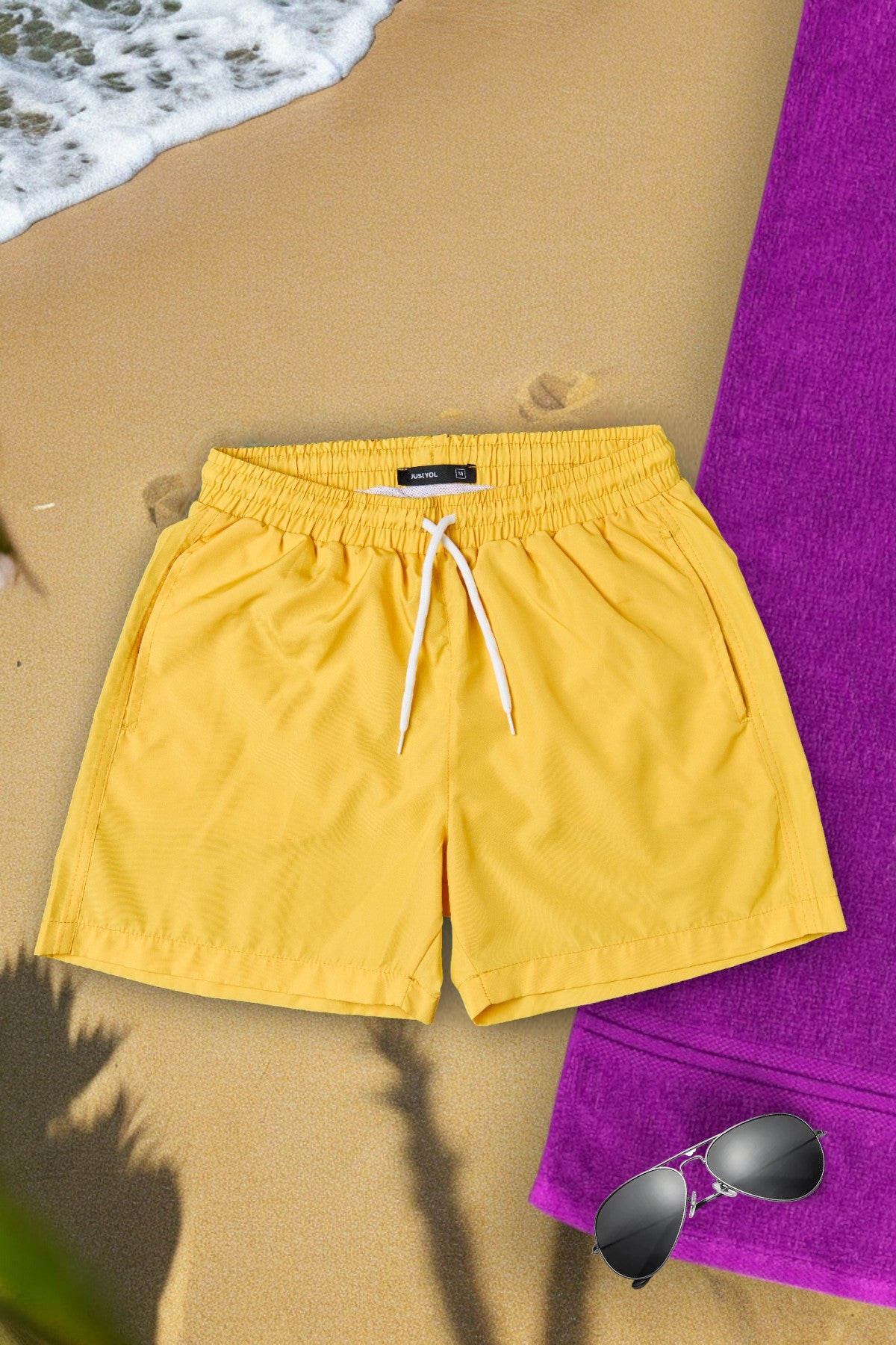 JUSTYOL Men Summer Fitting Shorts - Casual & Trendy