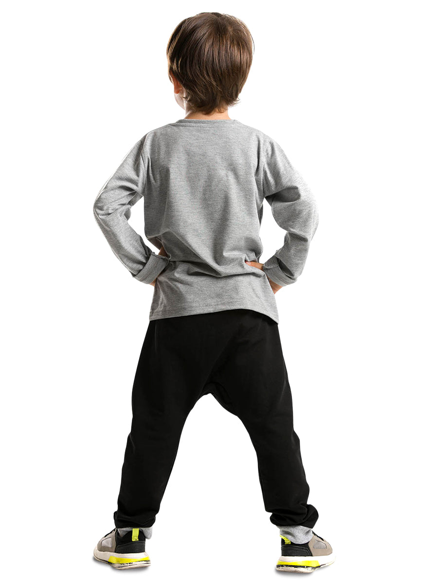 <tc>Ensemble t-shirt et pantalon pour garçon XO Ponçik.</tc>