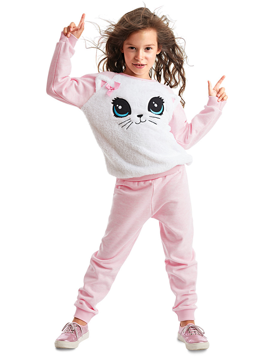 <tc>Ensemble de survêtement Baby Cat pour filles</tc>