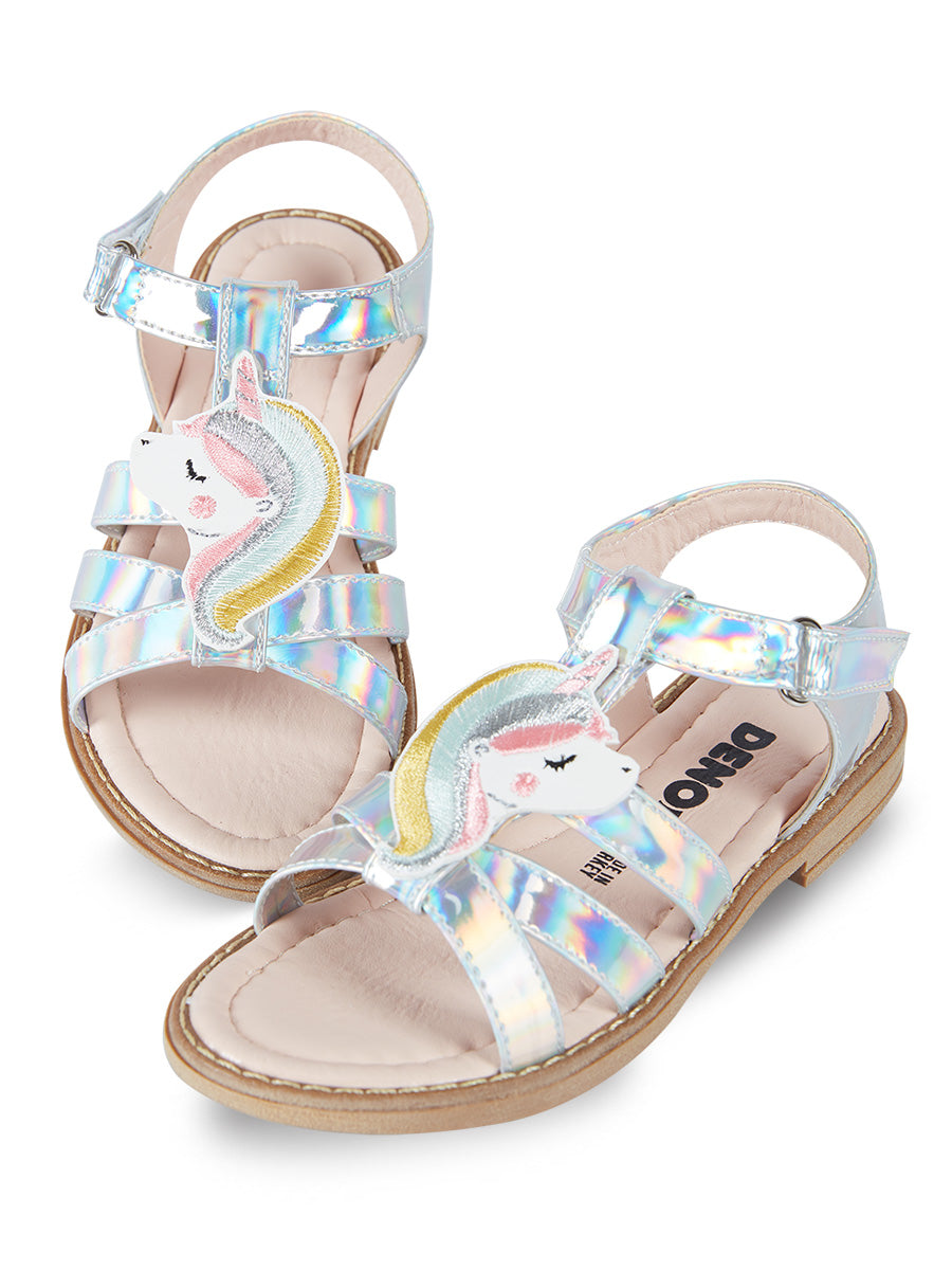 <tc>Sandales pour fille "Licorne"</tc>