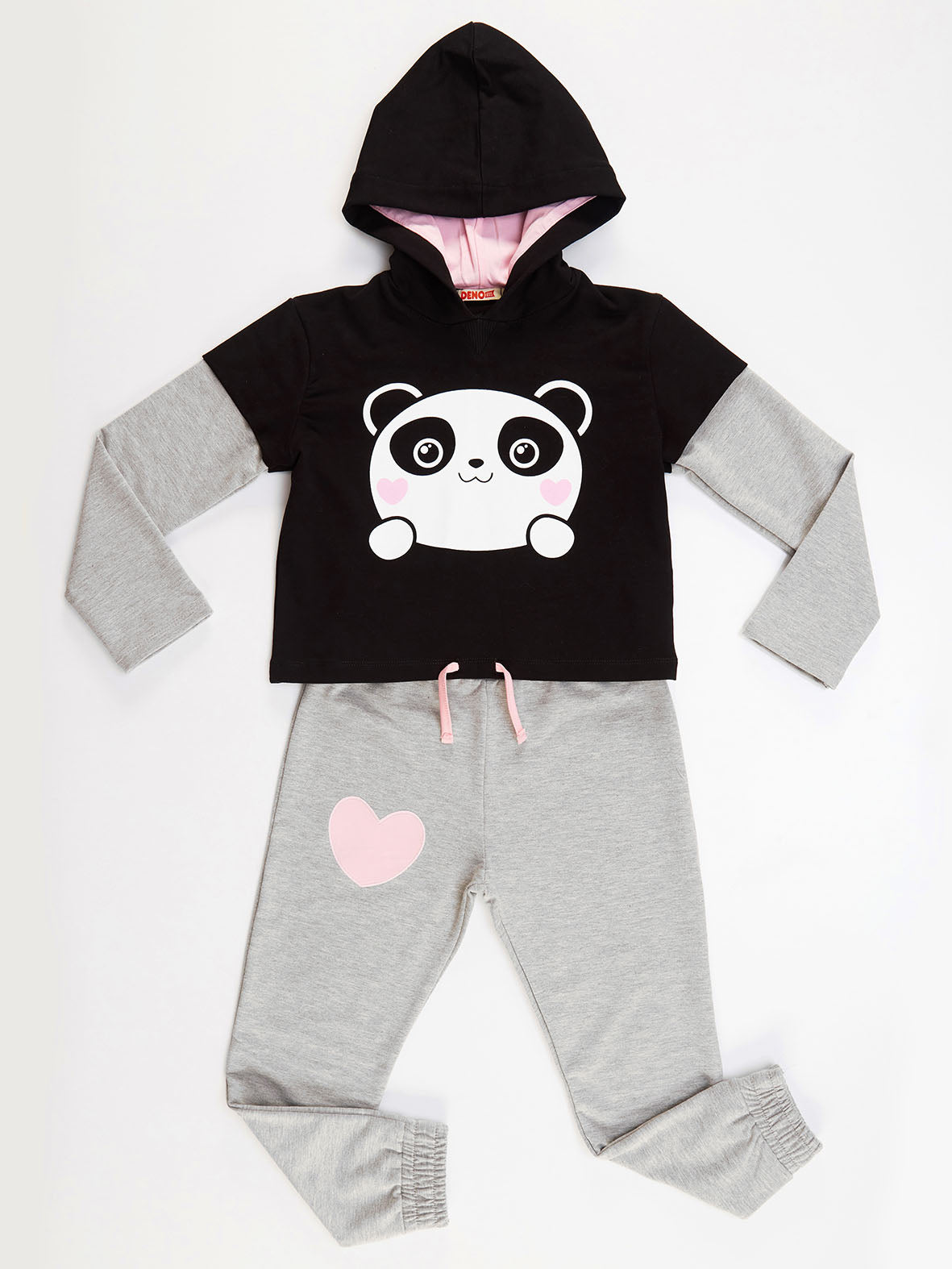 <tc>ensemble de survêtement pour fille Minik Panda</tc>