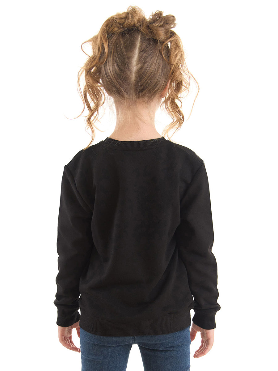 <tc>Sweatshirt pour fille avec motif de coccinelle</tc>