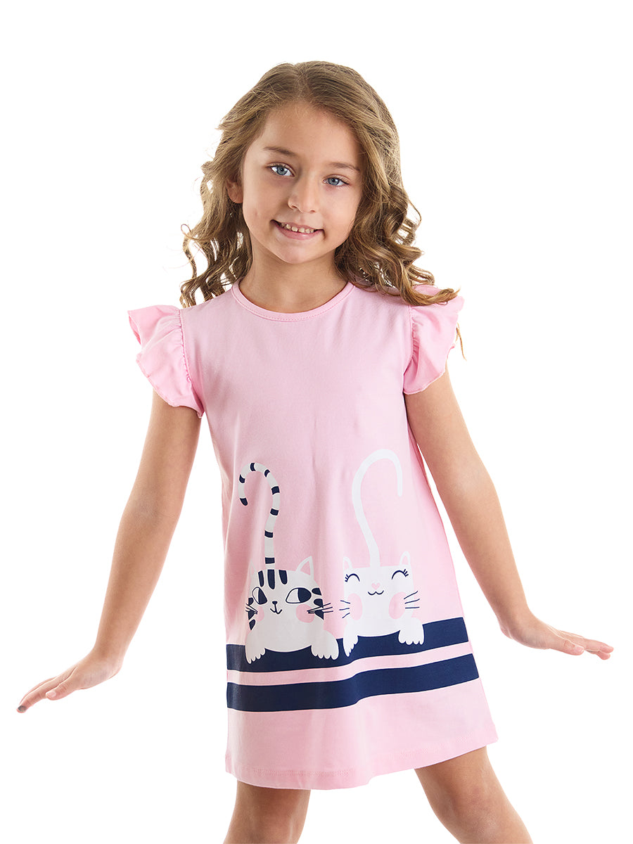 Striped Friends Girl Dress