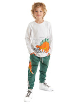 <tc>Ensemble t-shirt et pantalon pour garçon "Stégosaure"</tc>