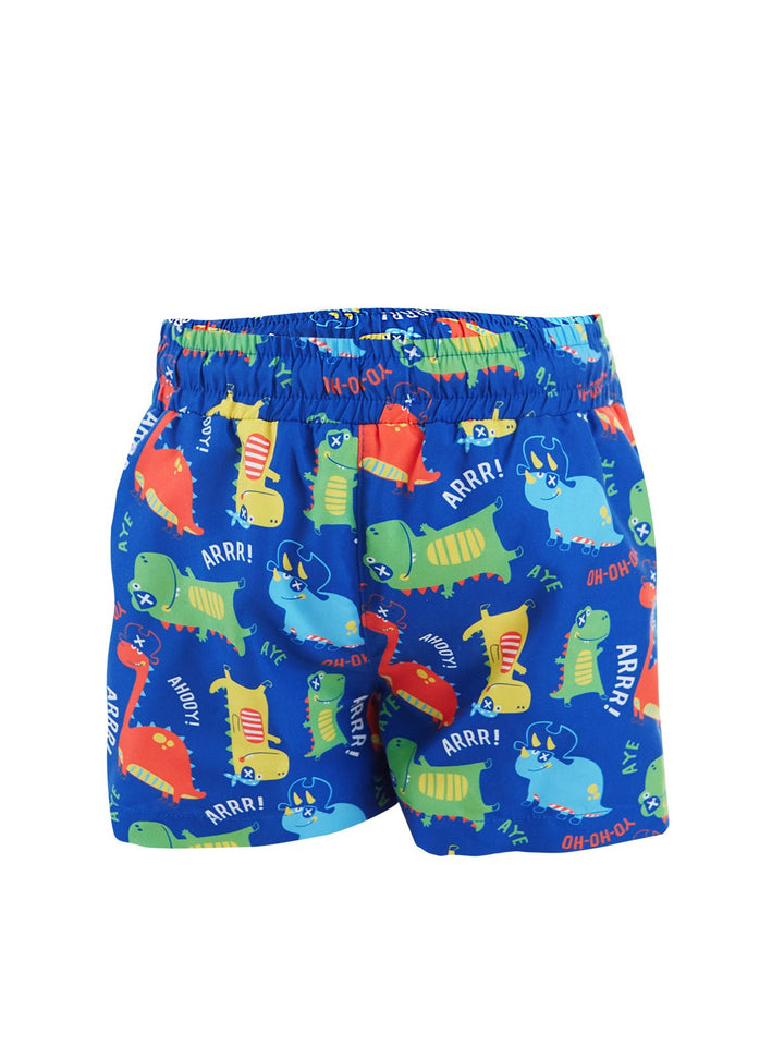 Short de Bain Garçon Motif Dinosaure – Confort & Sécurité