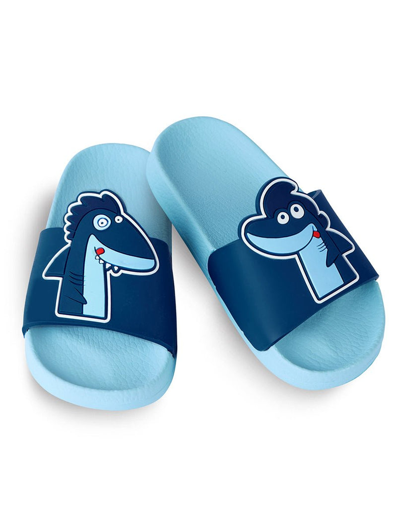 Tongs enfant design requin – Confort et style.