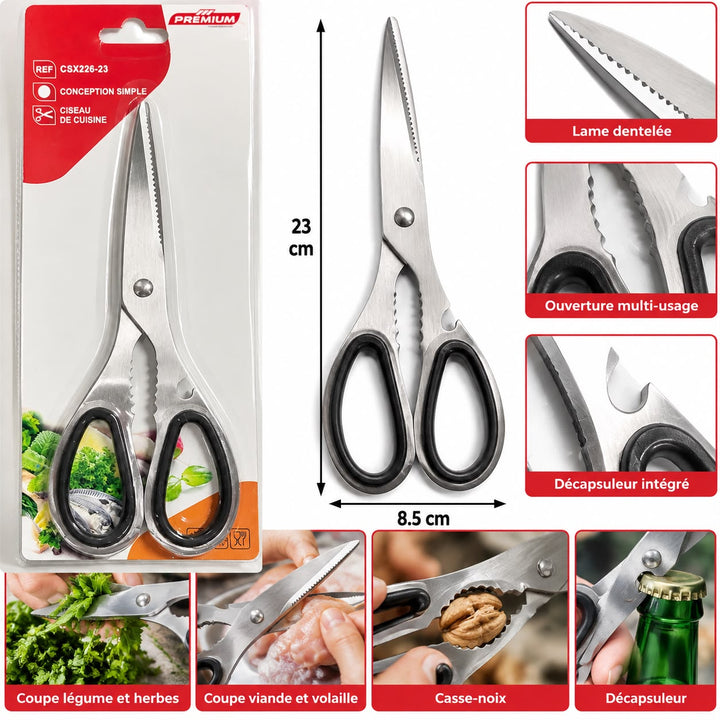 CISEAU INOX POUR CUISINE