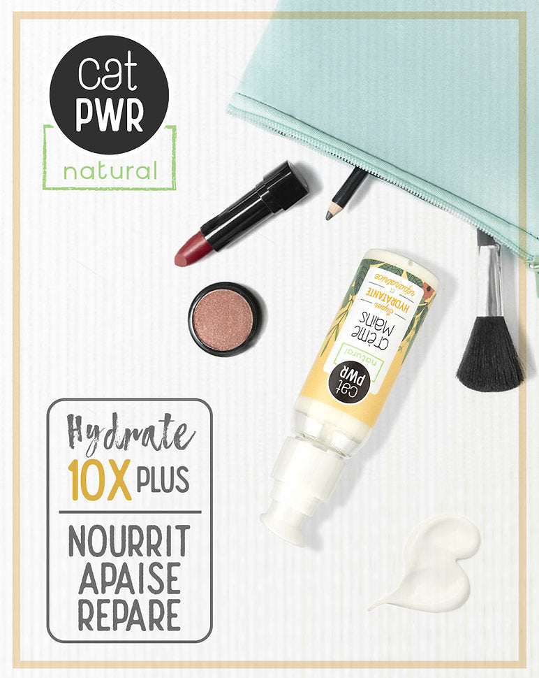 CRÈME MAINS Super Hydratante et Réparatrice à la Karité + Amande Douce  | UrbanK URBANK