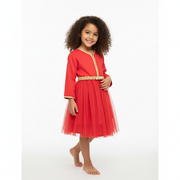 Caftan - Rouge pour fille