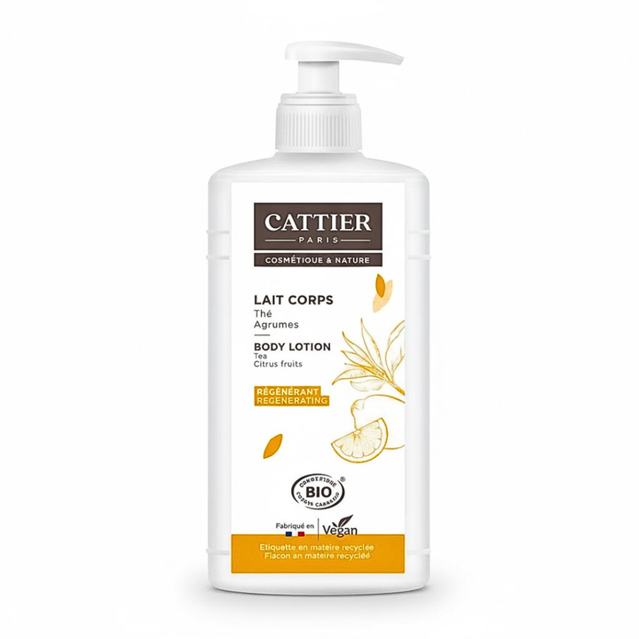 Cattier Lait Corps The-Agrumes 500ml