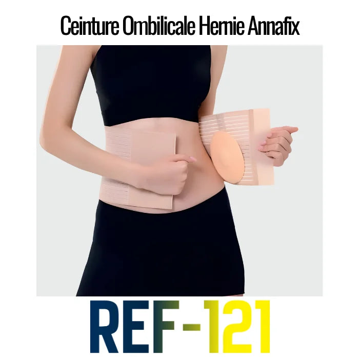 ANNAFIX Ceinture Ombilicale Hernie Taille 2 L-XXL REF-121