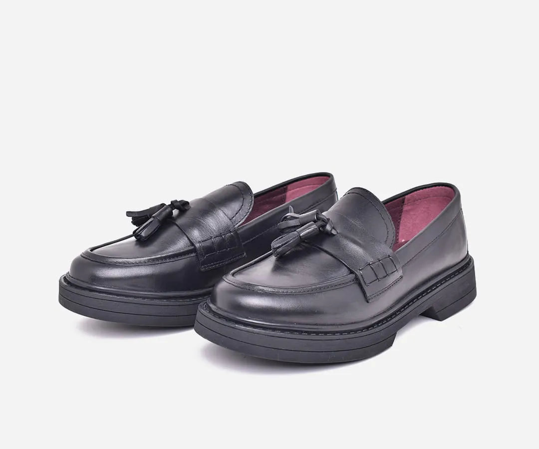 Chaussure femme en cuir véritable – op289