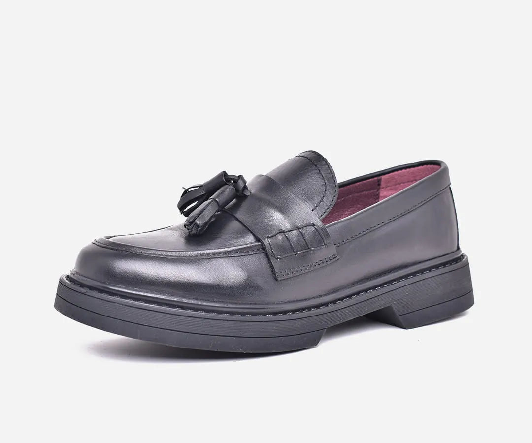Chaussure femme en cuir véritable – op289