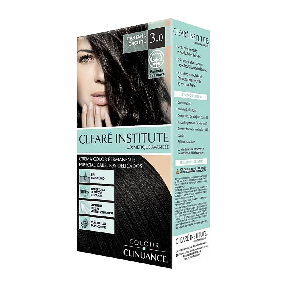 Cleare Institute Colour Clinaunce Permanente 3.0 170ml